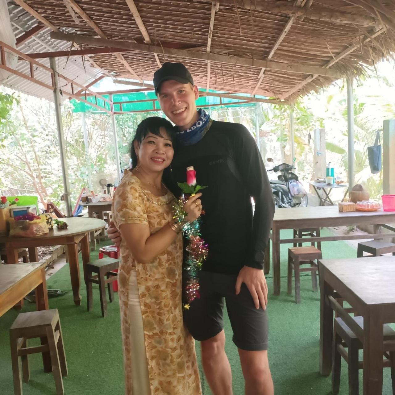 Mecong Homestay ベンチェ エクステリア 写真